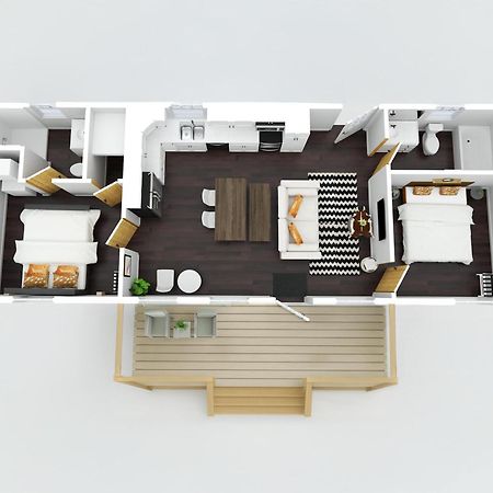 The Lodges At Eden Reserve - Pet Friendly Cabins Near Ark Williamstown Eksteriør bilde
